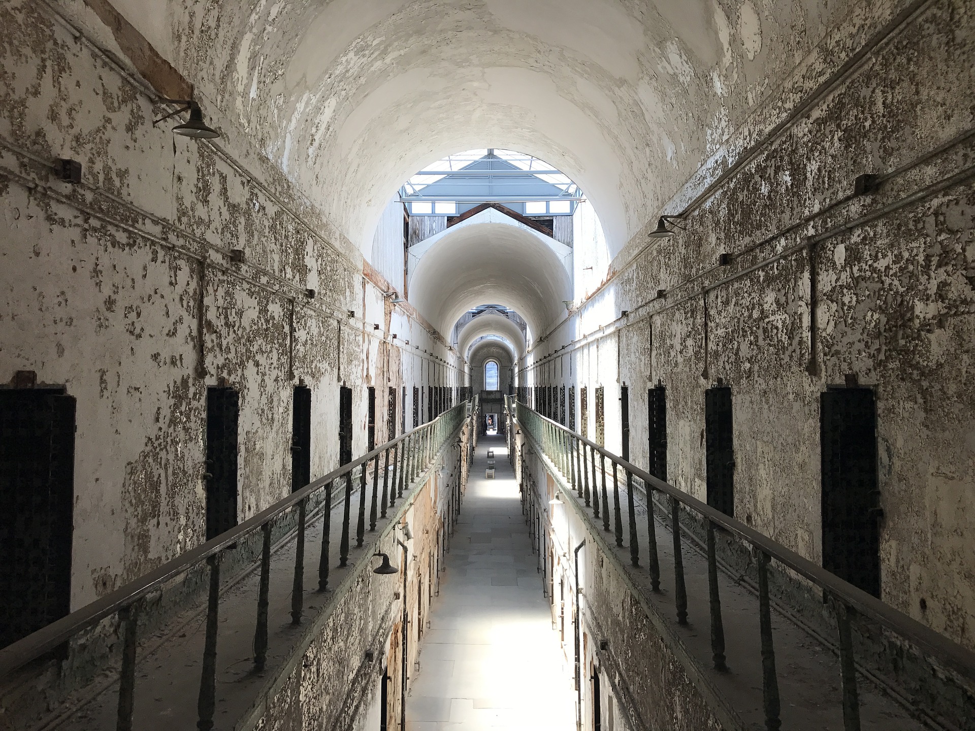 A prison hall