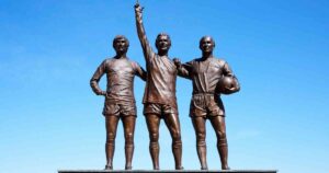 Manchester United statue