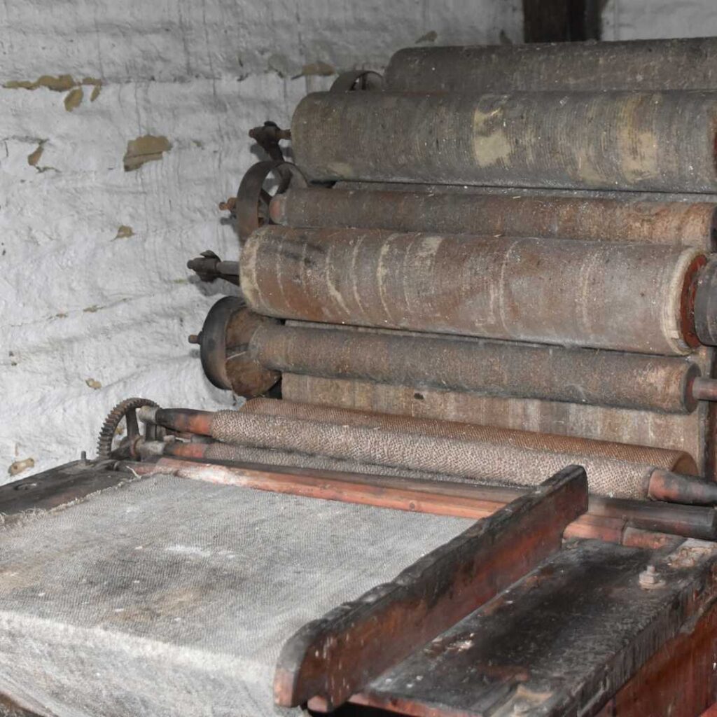 Johannes Gutenberg and the printing press machine