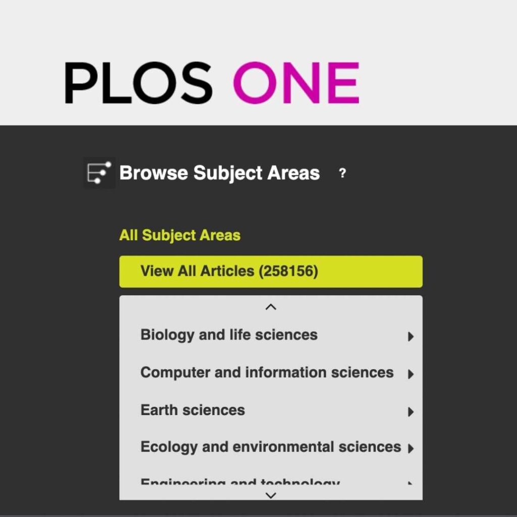 PLOS One journal | How many academic journals are there in the world
