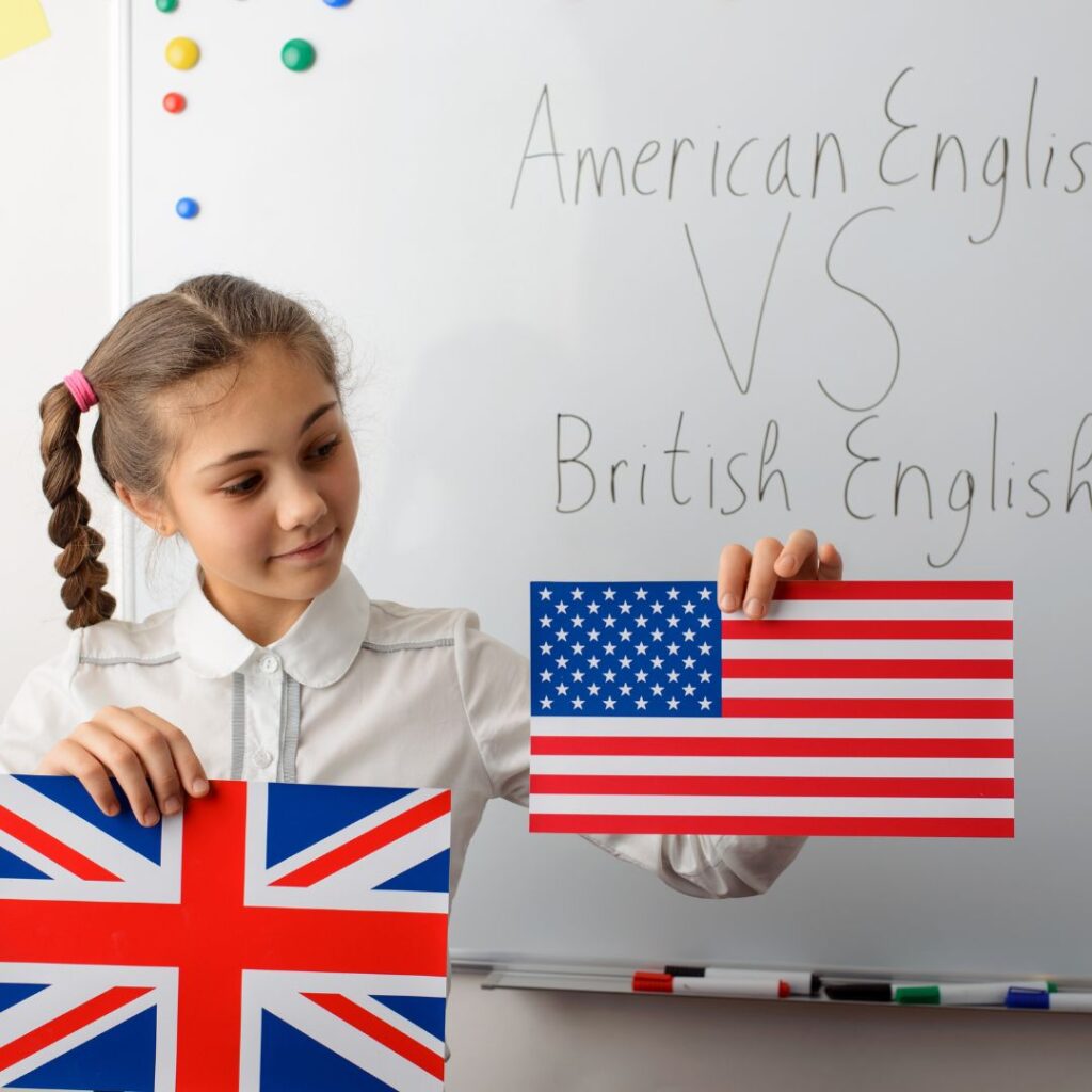 Differences between American and British writing