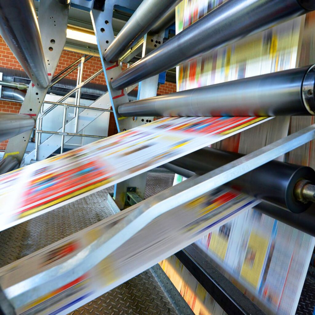 History of publishing - modern printing