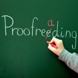 What is proofreading