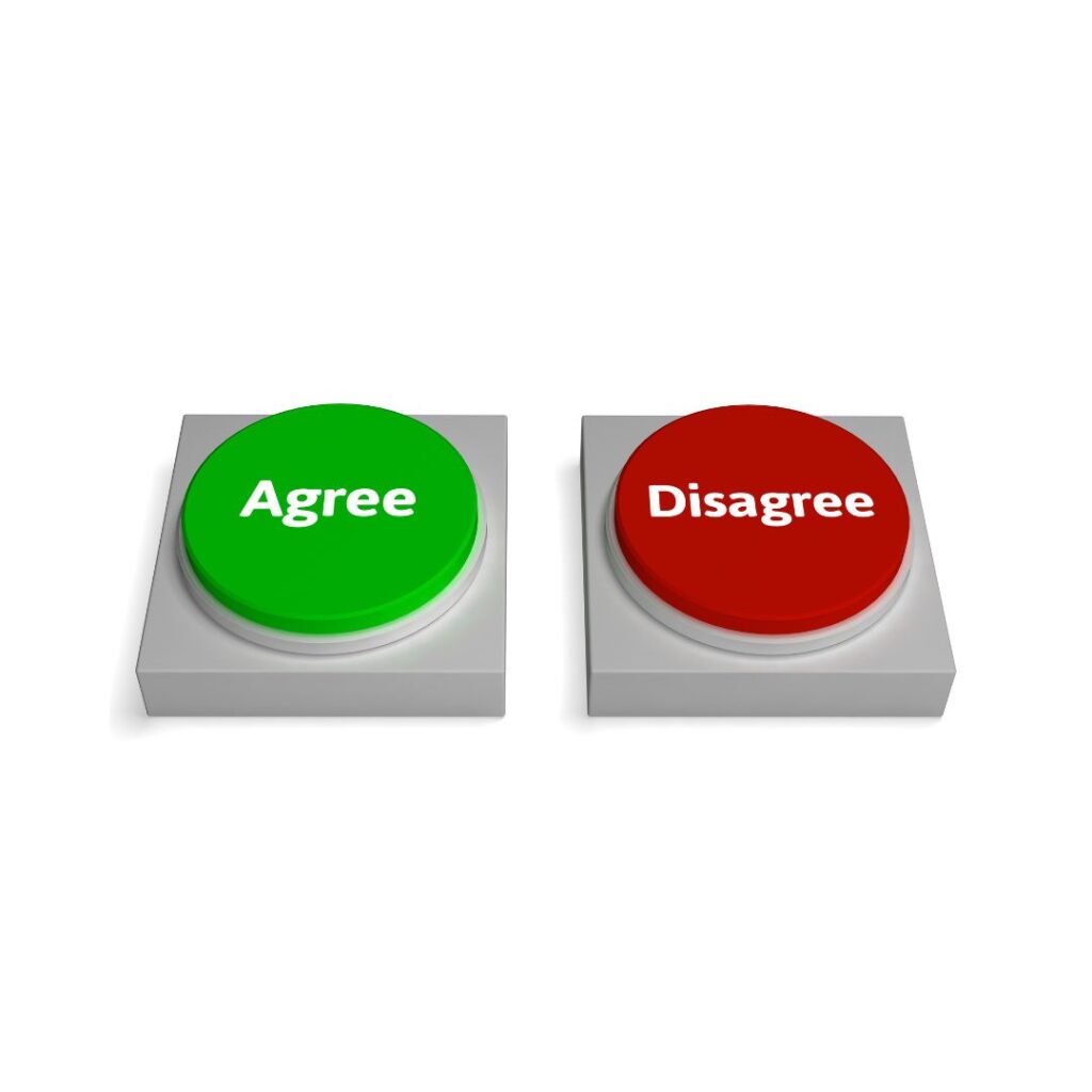 Handling peer review disagreements