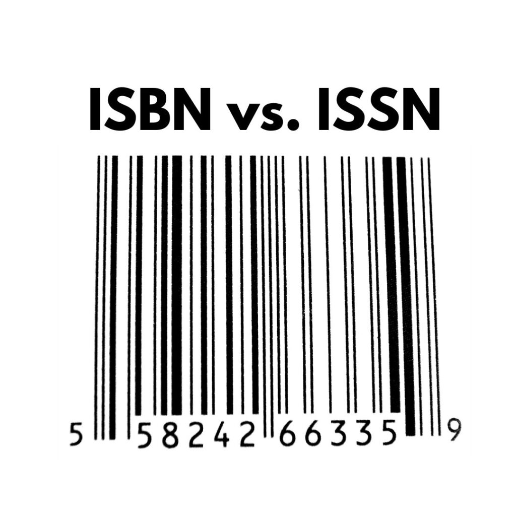 Differences between ISBNs and ISSNs