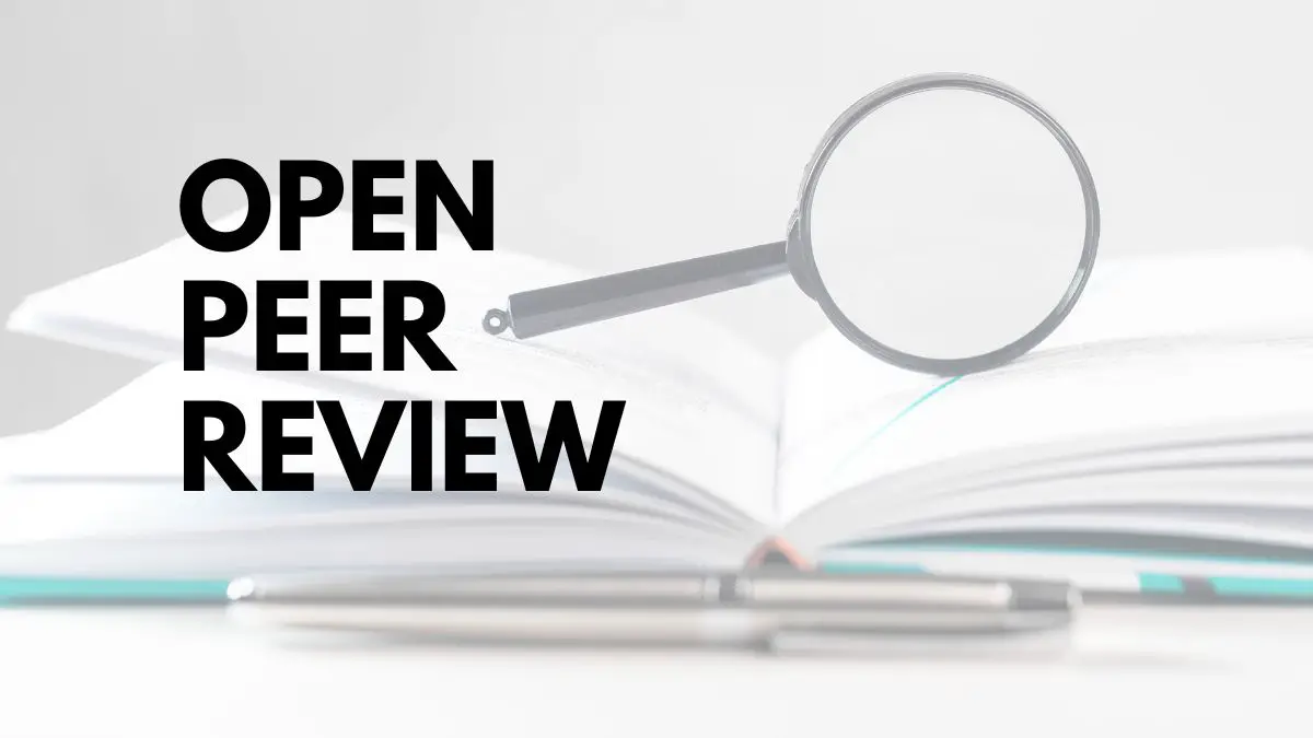 Open peer review