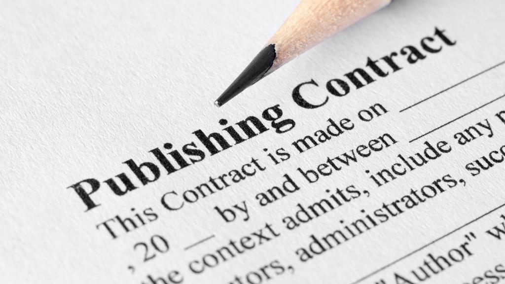 Publishing contract