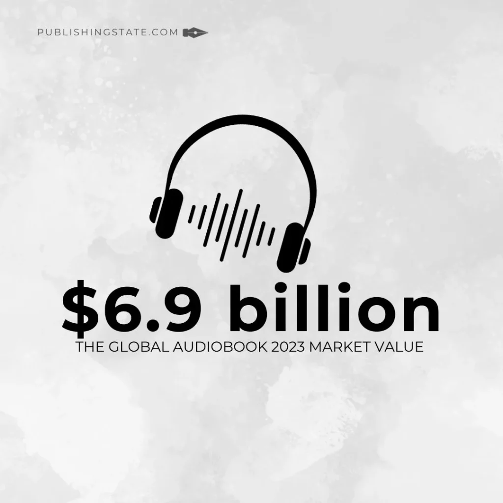 The global audiobook market value 2023