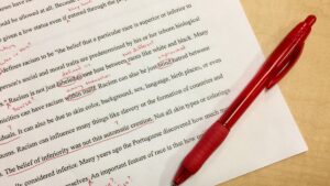 5 different editing types