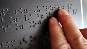 Braille in publishing