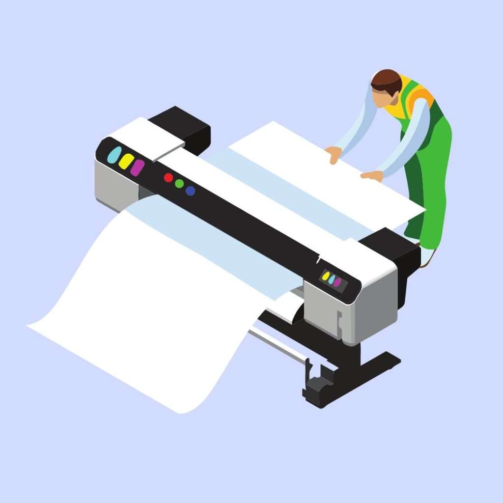 Offset printing and digital printing