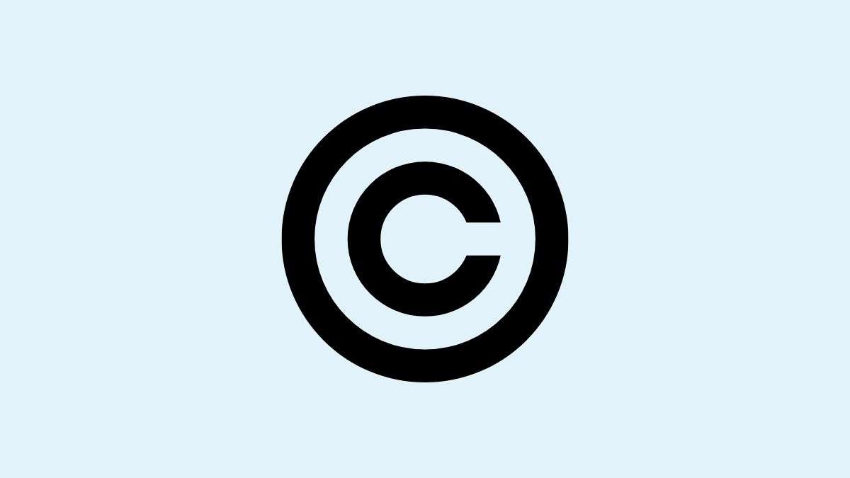 The first copyright act
