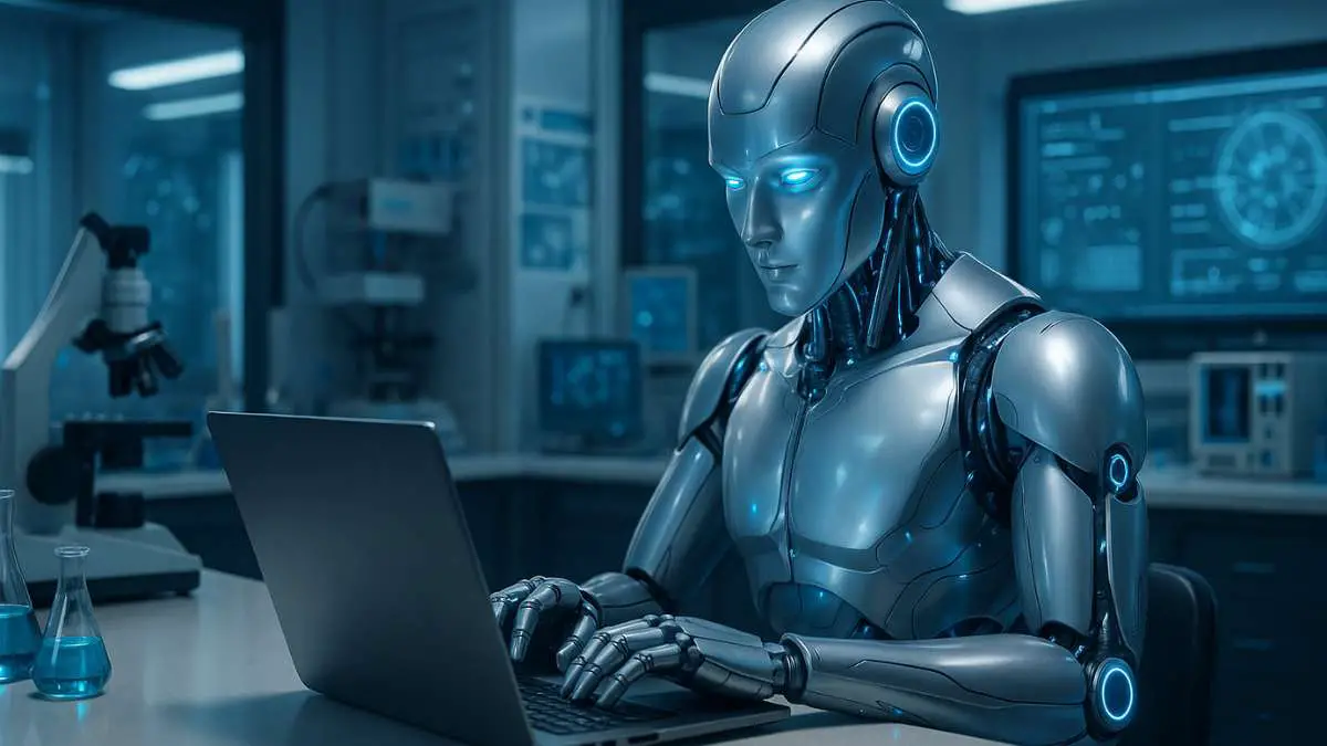 How many scientific papers are written by AI