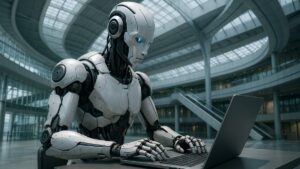What is the market size of the AI writing industry